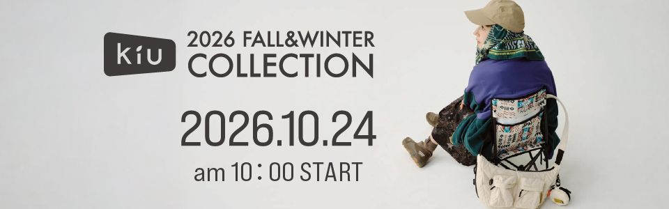 KiU 2026 FALL&WINTER COLLECTION