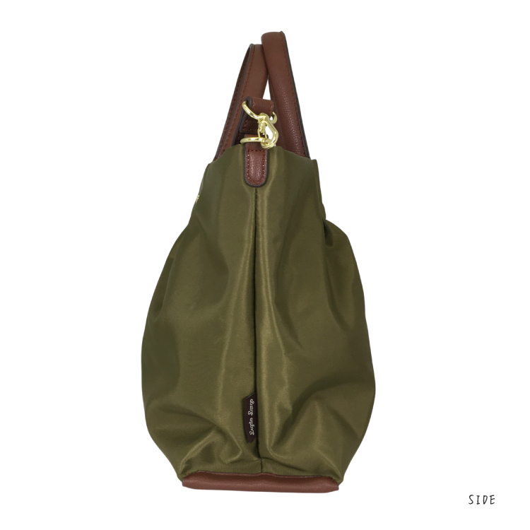 【Legato Largo】肩楽 2WAY ショルダーバッグ オリーブ オリーブ 2WAY ショルダー