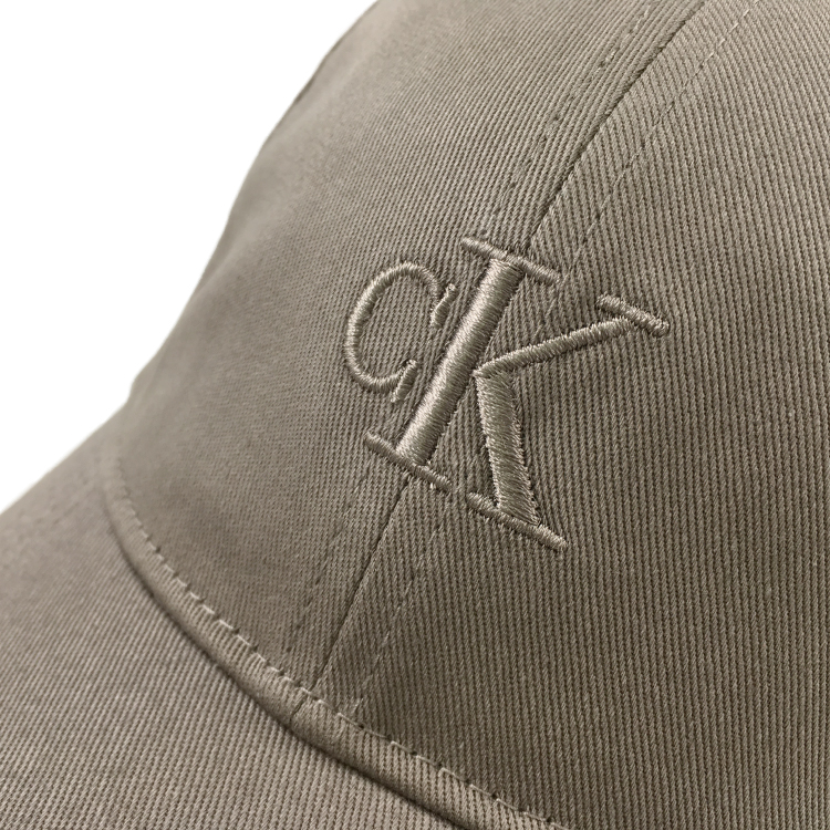 【Calvin Klein/カルバンクライン】MONOGRAM EMBROIDERY CAP charcoal gray charcoal gray