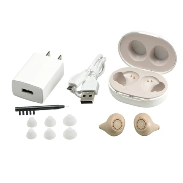 耳穴型楽ちんヒアリング（USB充電式）RA-SABG1: ビジター表示商品