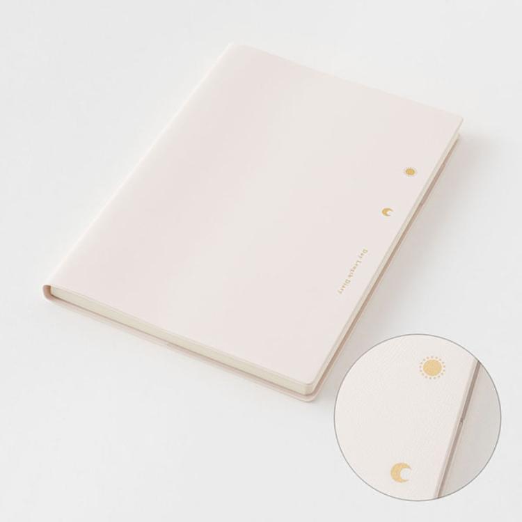 【2026年カレンダー・手帳】ミドリ 日の長さを感じる手帳<B6> 白 白