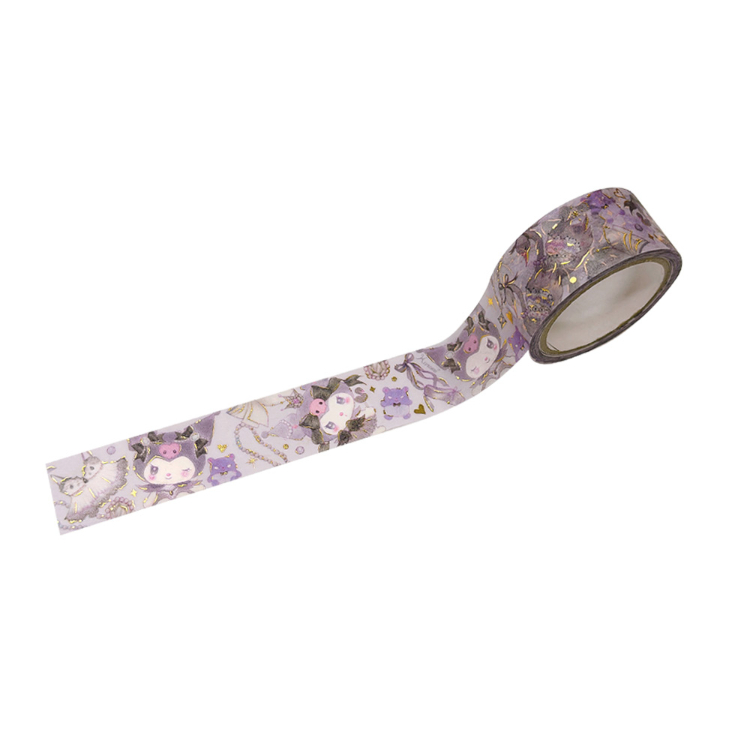 サンリオキャラクターズ×たけいみき マスキングテープ クロミ ブラックスワン クロミ マスキングテープ