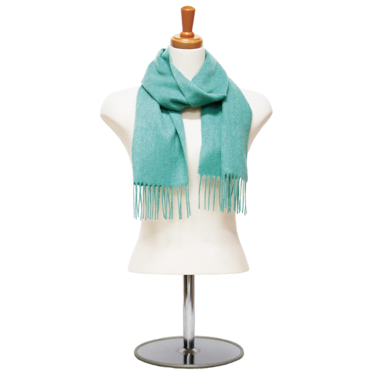 カシミヤ無地プチマフラー ベージュ 82/ベージュ プチマフラー