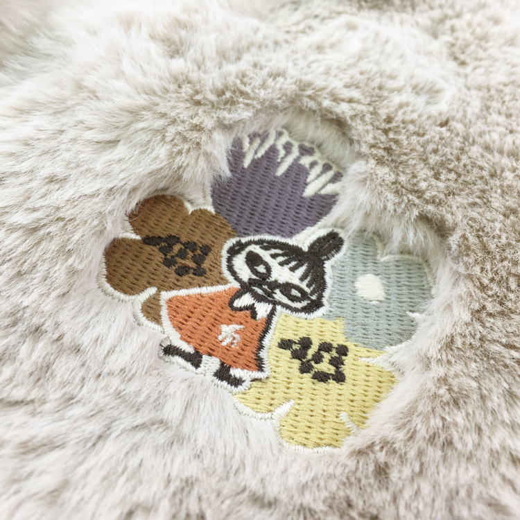 ムーミン エコファー ティペット ベージュ 26/ベージュ