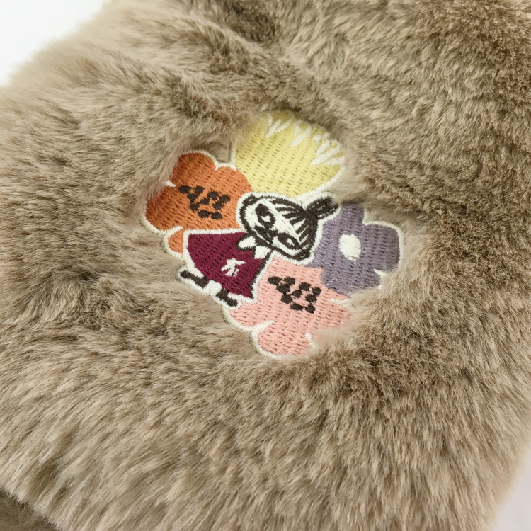 ムーミン エコファー ティペット モカ 24/モカ