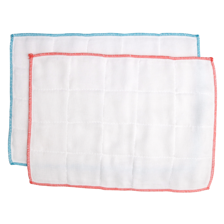 ビストロ先生 綿ガーゼふきん2枚入 2枚入