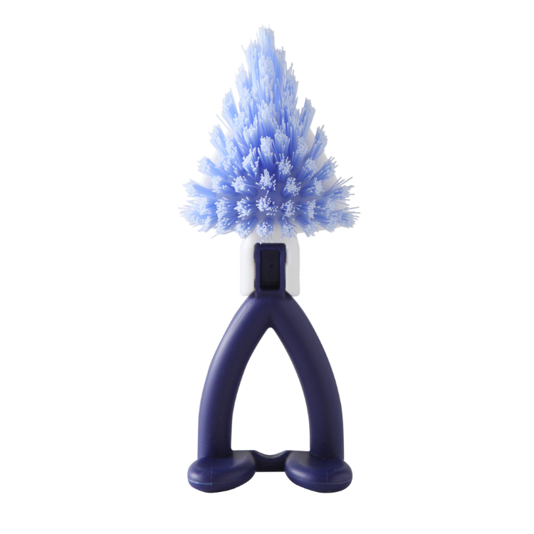 お風呂用すみずみブラシ ブルー ブルー