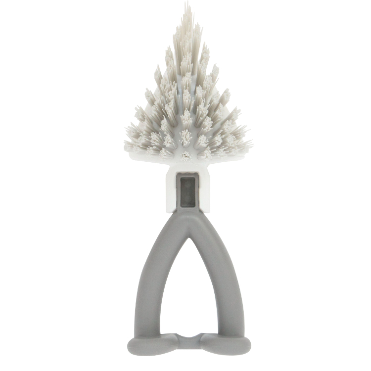 お風呂用すみずみブラシ グレー グレー