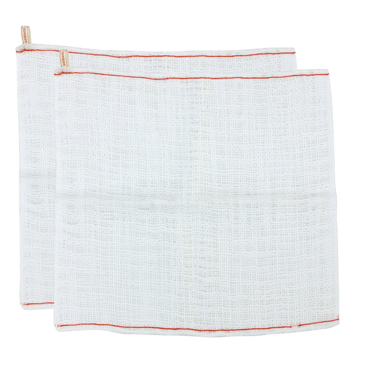 ビストロ先生 ふっくら綿の吸水ふきん2枚入