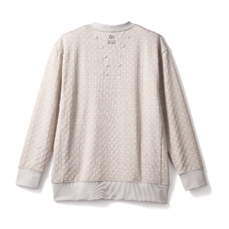 コラントッテRESNO MAGNE リカバリーウェアPLUS ロングスリーブ 杢ベージュ XL 杢ベージュ XL