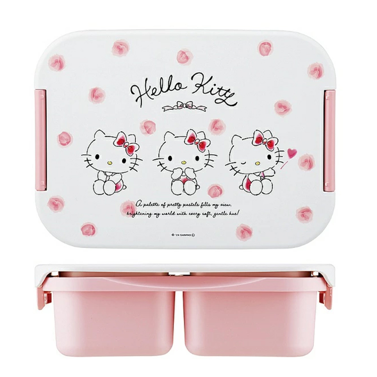 ハローキティ 抗菌セパレート型 タイトランチボックス 1段 900ml