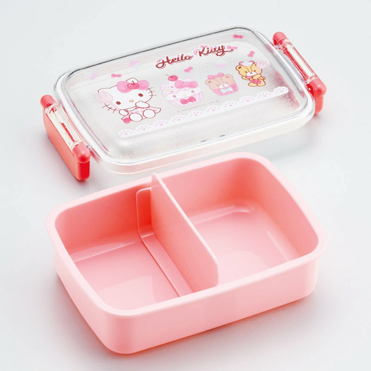 ハローキティ ふわっとタイトランチボックス ファンシー 450ml