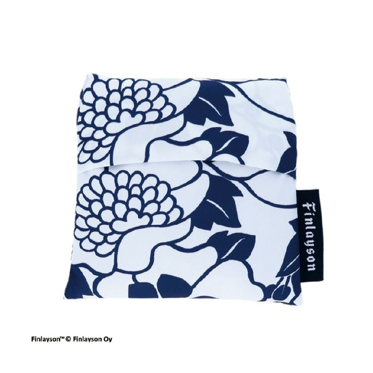 【フィンレイソン】エコバッグ アンヌッカ/ブラック アンヌッカ/ブラック エコバッグ