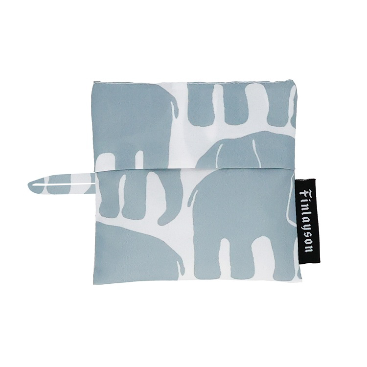 【フィンレイソン】エコバッグ (ループ付き) エレファンティ/グレー エレファンティ/グレー エコバッグ(ループ付き)