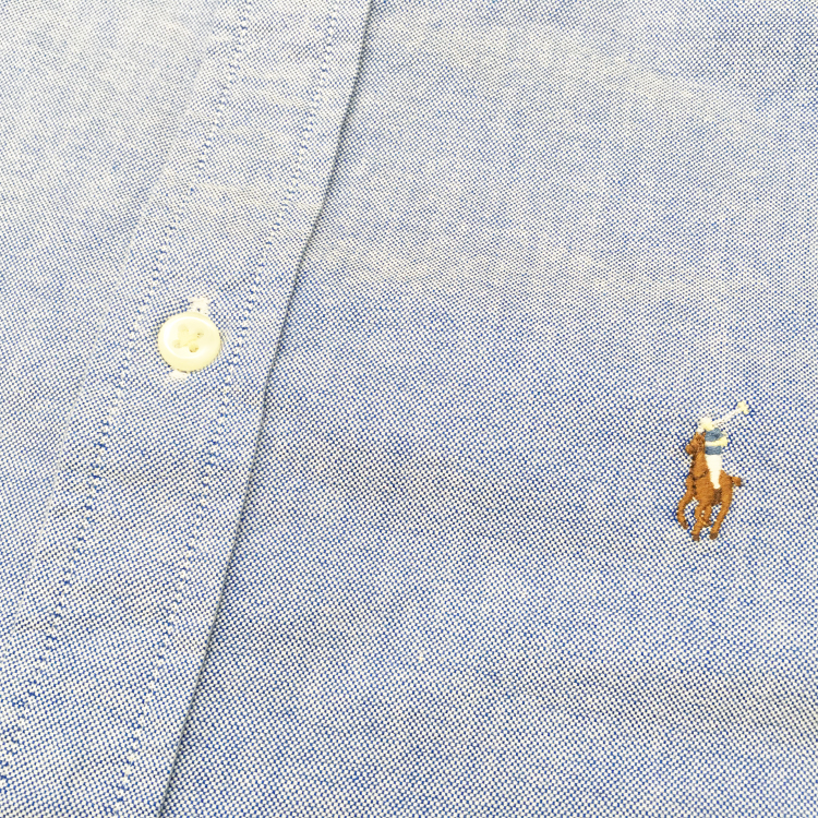 【POLO LALPH LAUREN/ポロラルフローレン】オックスフォード ボタンダウン シャツ ブルー ボーイズXL ブルー ボーイズXL