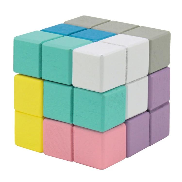 イクモク木製知育 立体パズル 立体パズル