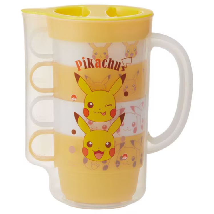 ポケットモンスター ケース付スタッキングコップ 4個 ピカチュウ