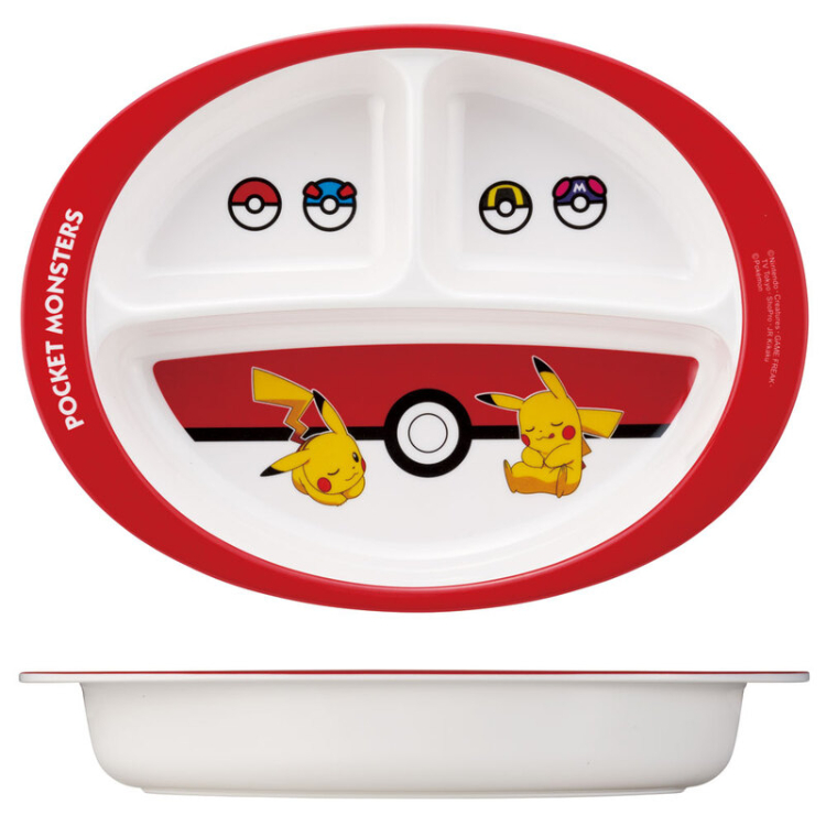 ポケットモンスター メラミン製ランチプレート モンスターボール ランチプレート