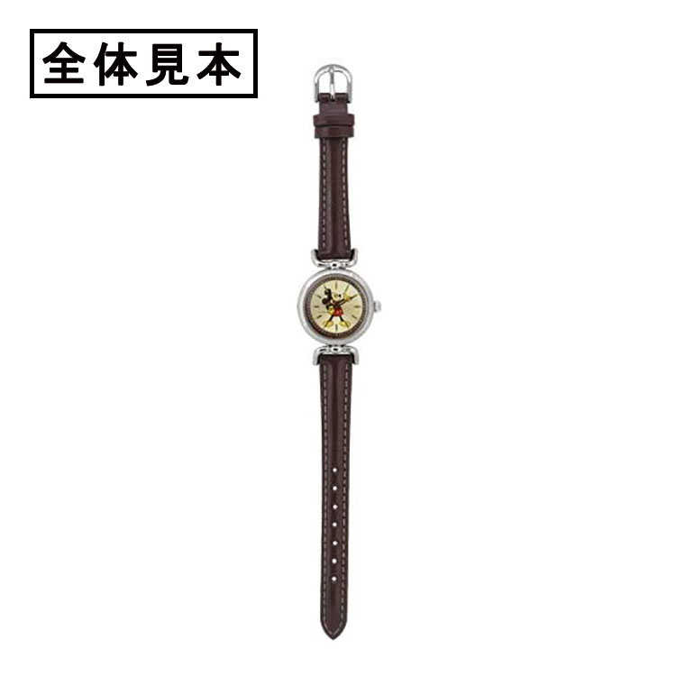 サンフレイム ディズニー アンティークレッグ革ウォッチ Mk ミッキー ビジター表示商品 ファンビ寺内ネットストア