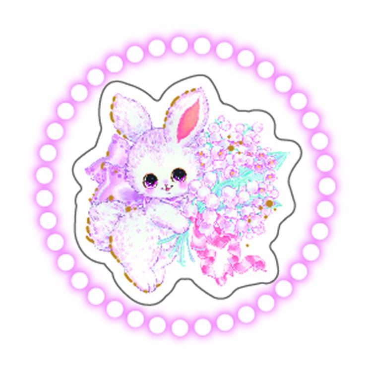 クローズピン 飴ノ森ふみかプチクリアシール US14981 US14981