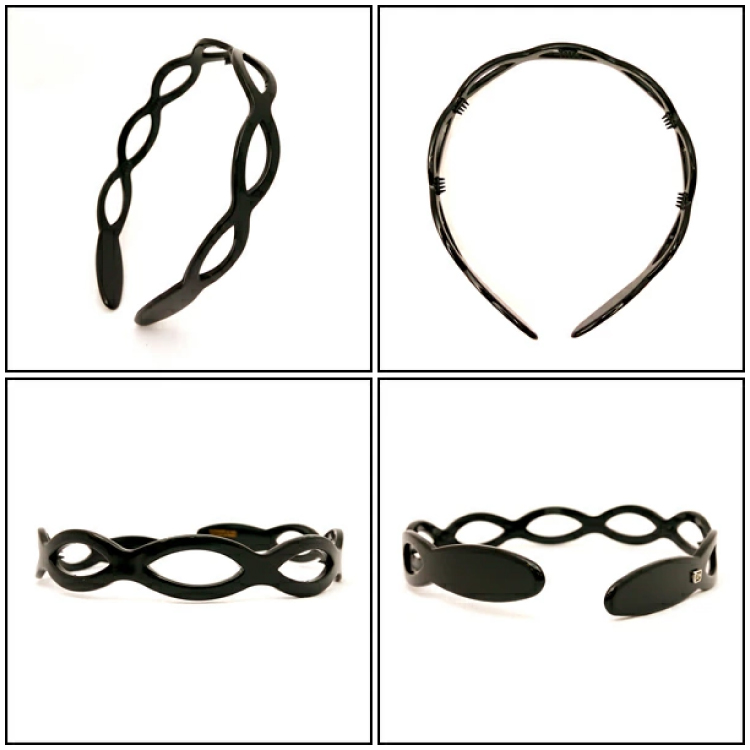 【ALEXANDRE DE PARIS】アレクサンドル ドゥ パリ カチューシャ AHB-1559 E-ECAILLE E-ECAILLE 幅 2cm