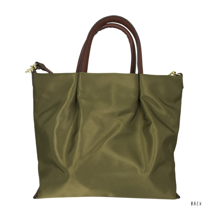 【Legato Largo】肩楽 2WAY ショルダーバッグ オリーブ オリーブ 2WAY ショルダー