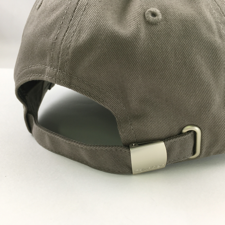 【Calvin Klein/カルバンクライン】MONOGRAM EMBROIDERY CAP charcoal gray charcoal gray
