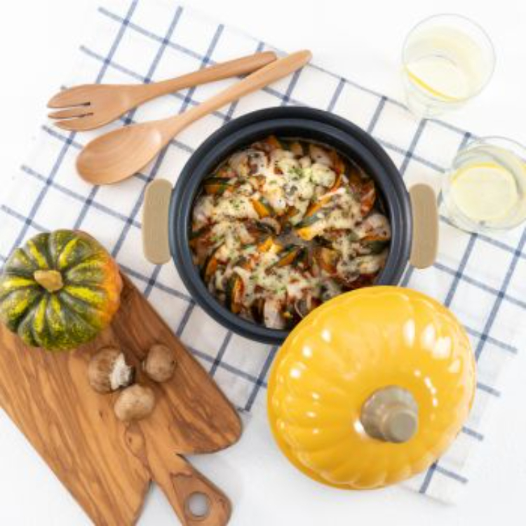 ベジポ IH対応ミニ卓上鍋 19cm かぼちゃ かぼちゃ