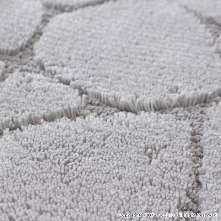 乾度良好ストーン バスマット 約45×60cm グレー グレー