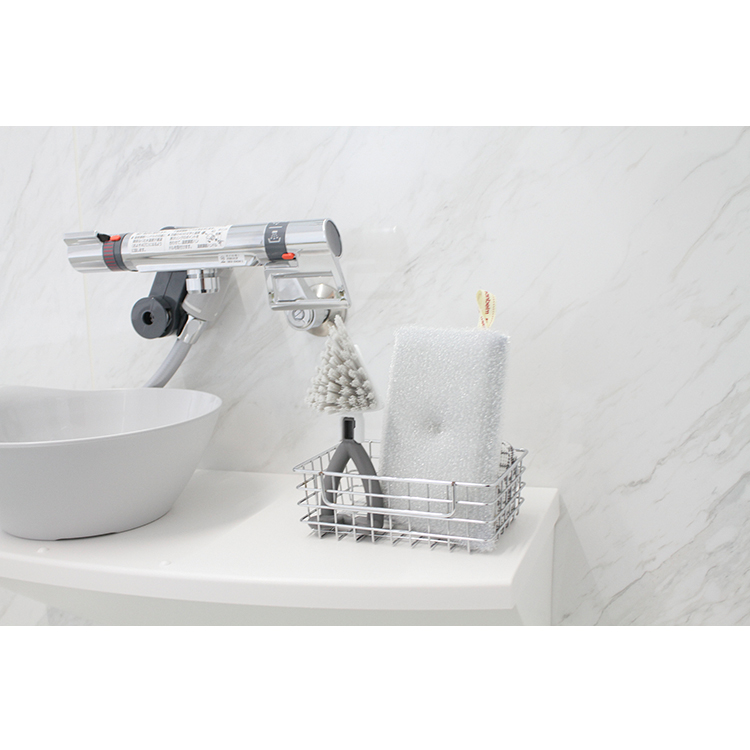 お風呂用すみずみブラシ グレー グレー