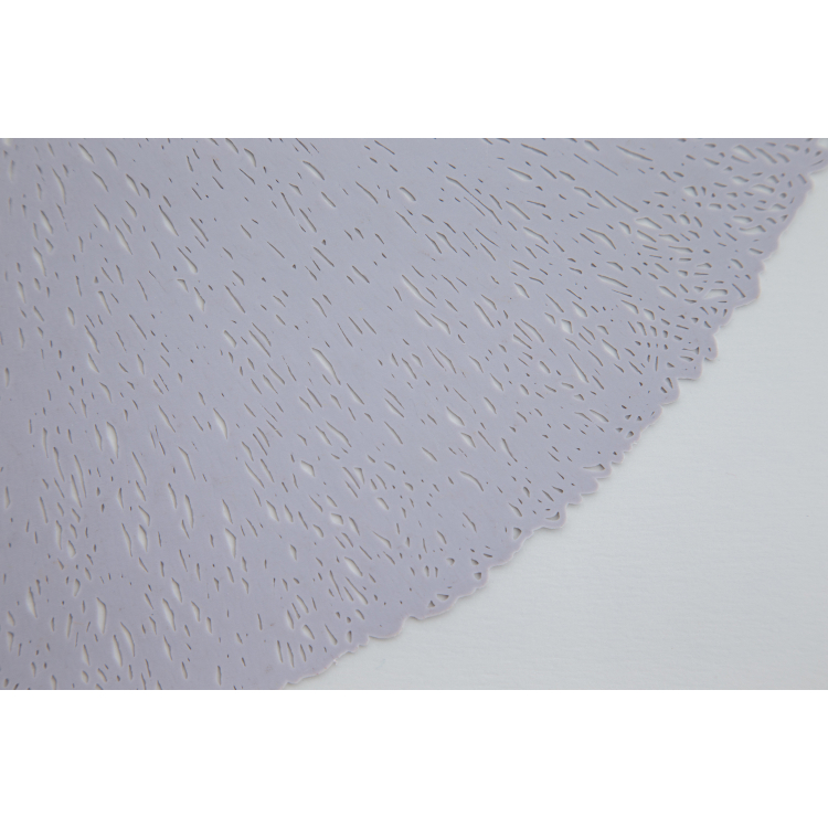 プレイスマット ももとせ ラウンド シルバー シルバー