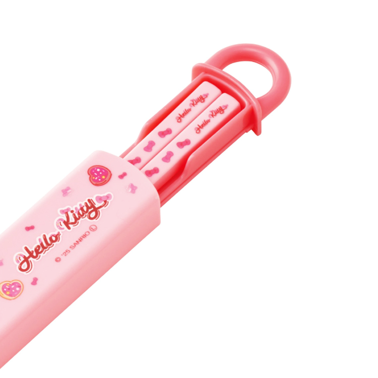 ハローキティ スライド式ハシ箱セット ファンシー