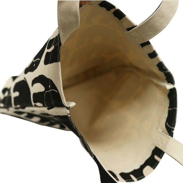 【フィンレイソン】キャンバス トートバッグ エレファンティ/ブラック エレファンティ/ブラック キャンバス トートバッグ