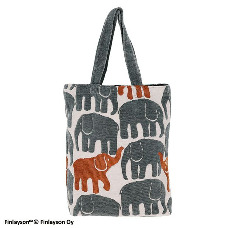 【フィンレイソン】マチ付きトート エレファンティ/ヴァパア エレファンティ/ヴァパア マチ付きトート
