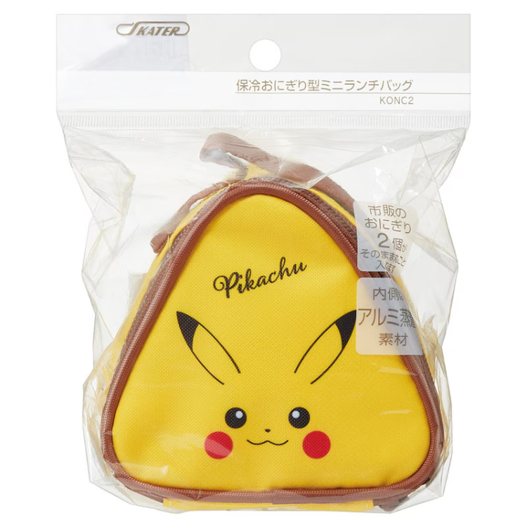 ポケットモンスター 保冷おにぎり型ランチバック ピカチュウフェイス23