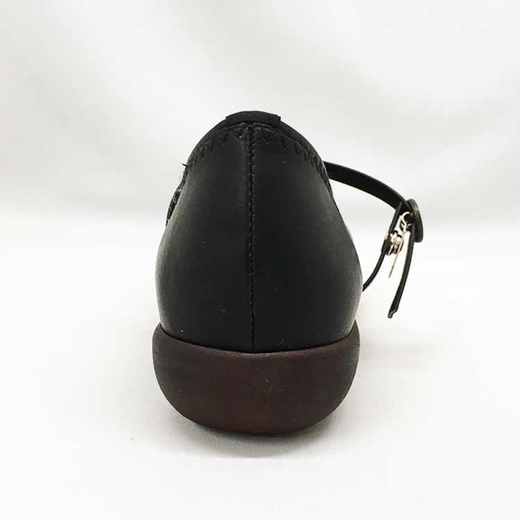 【Re:getA】リゲッタ ローヒールストラップパンプス ブラック S (22-22.5cm) ブラック S(22-22.5cm)