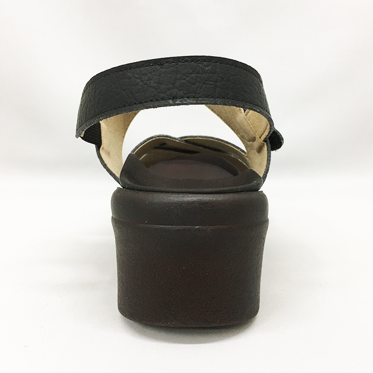 【Re:getA】リゲッタ クロスベルトウェッジサンダル ブラック S (22-22.5cm) ブラック S(22-22.5cm)