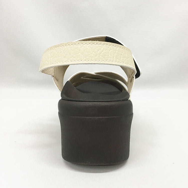 【Re:getA】リゲッタ クロスベルトウェッジサンダル アイボリー M (23-23.5cm) アイボリー M(23-23.5cm)