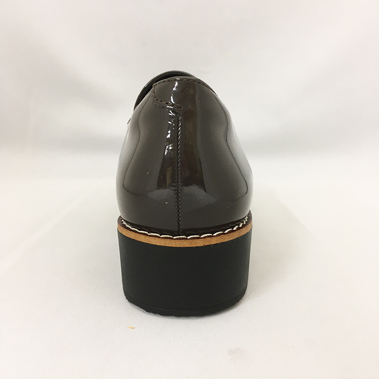 【amitie】アミティエ チェーンビットマニッシュローファー CHARCOAL/E 23cm CHARCOAL/E 23cm