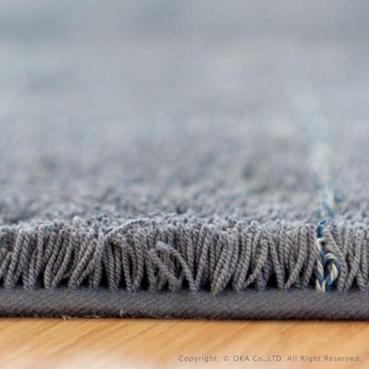 乾度良好 モディッシュ バスマット 約45cm×60cm グレー グレー