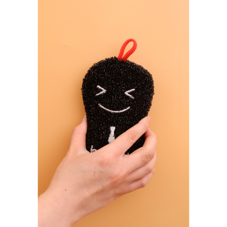 ニコニコスポンジ ハッピー ブラック ハッピー ブラック