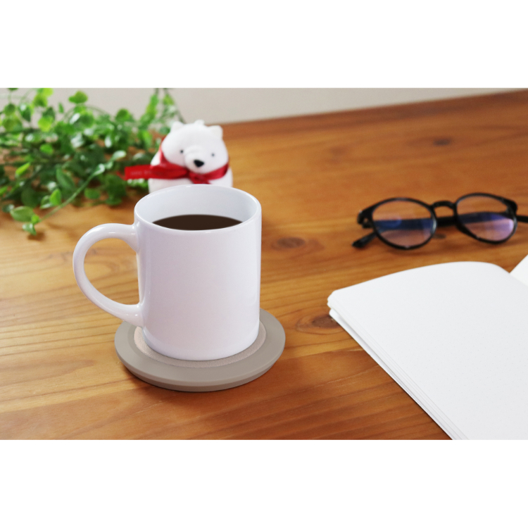 ペットボトルでも使えるカップウォーマー グレー(※ホット専用ペットボトル) グレー