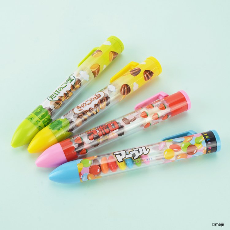 おやつさくさくボールペン マーブルチョコレート マーブルチョコレート