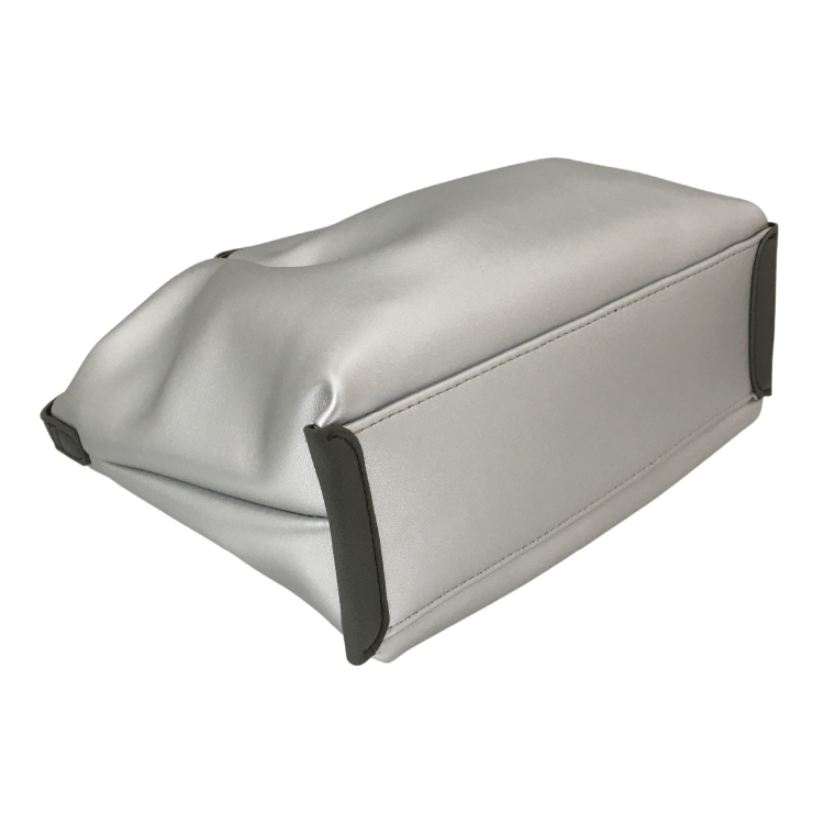 【Legato Largo】肩楽 合皮 ミニショルダー シルバー シルバー ミニショルダー