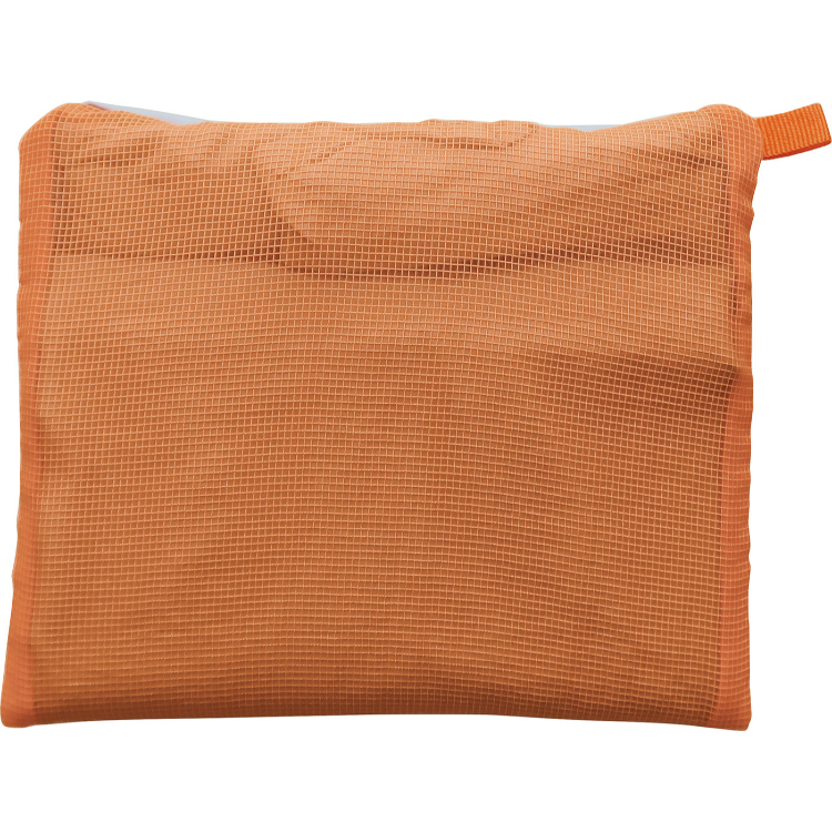 LAURIE ツートーン保冷ショッピングバッグ Saxe×Orange Saxe×Orange