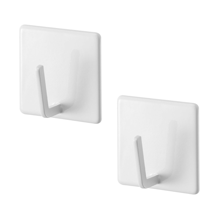 山崎実業 MIST マグネットバスルームフック 2個組 ホワイト