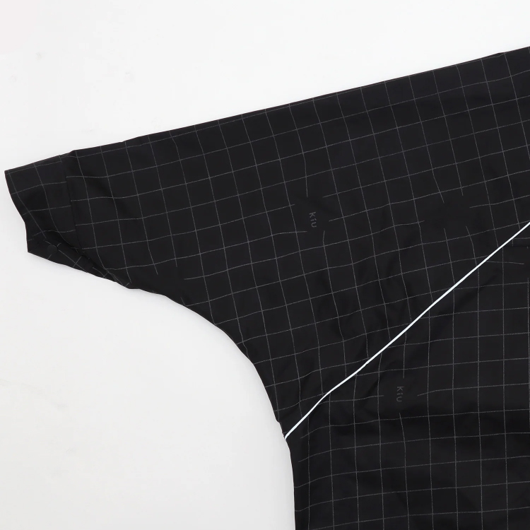 【KiU】キウ ビジブル バイシクル レインポンチョ グリッドベージュ グリッドベージュ