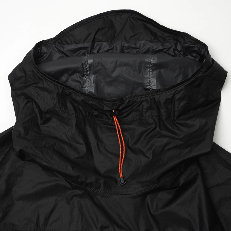 【KiU】ライトウェイト コンパクトポンチョ ネオンイエロー ネオンイエロー