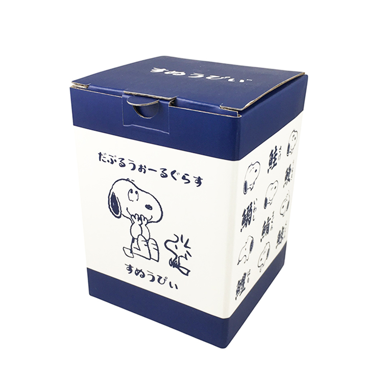 【SNOOPY】スヌーピー ダブルウォールフリーカップL 漢字 漢字