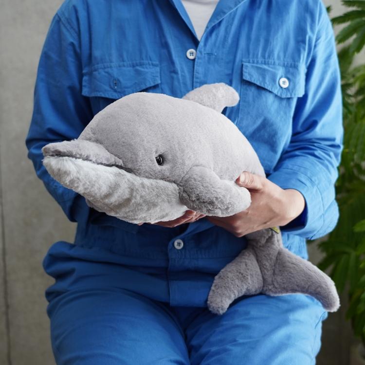 ひざいるか ぬいぐるみM(M イルカ): ビジター表示商品｜ファンビ
